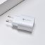 Phone Charger Forcell F-Energy USB C + USB A Qc4.0 Pd 3A 30W Tfk-Tc-30Wpd White