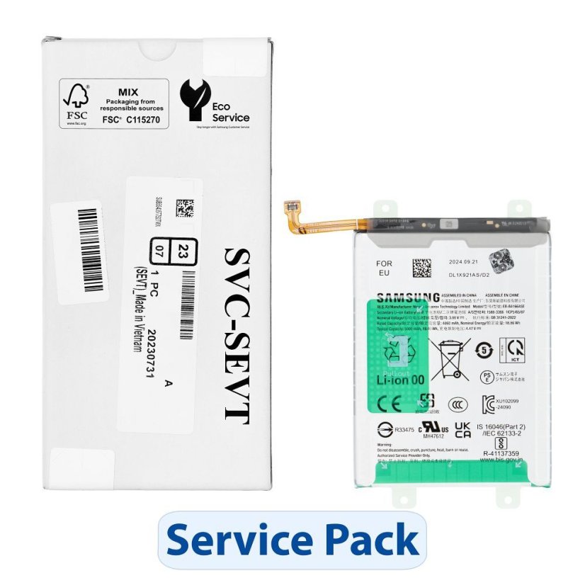 Akkumulátor Battery Eb-Ba166Ase Samsung Galaxy A26 5G A266B Gh82-37053A (Service Pack - eredeti pótalkatrész)