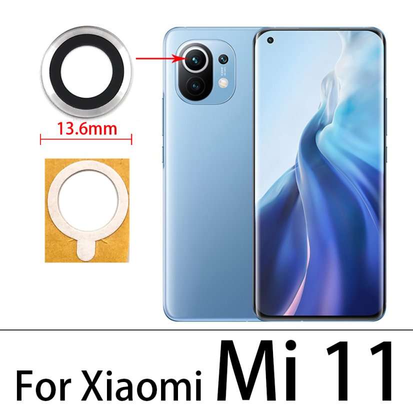 Csereüveg a hátsó kamerához - Xiaomi Mi 11