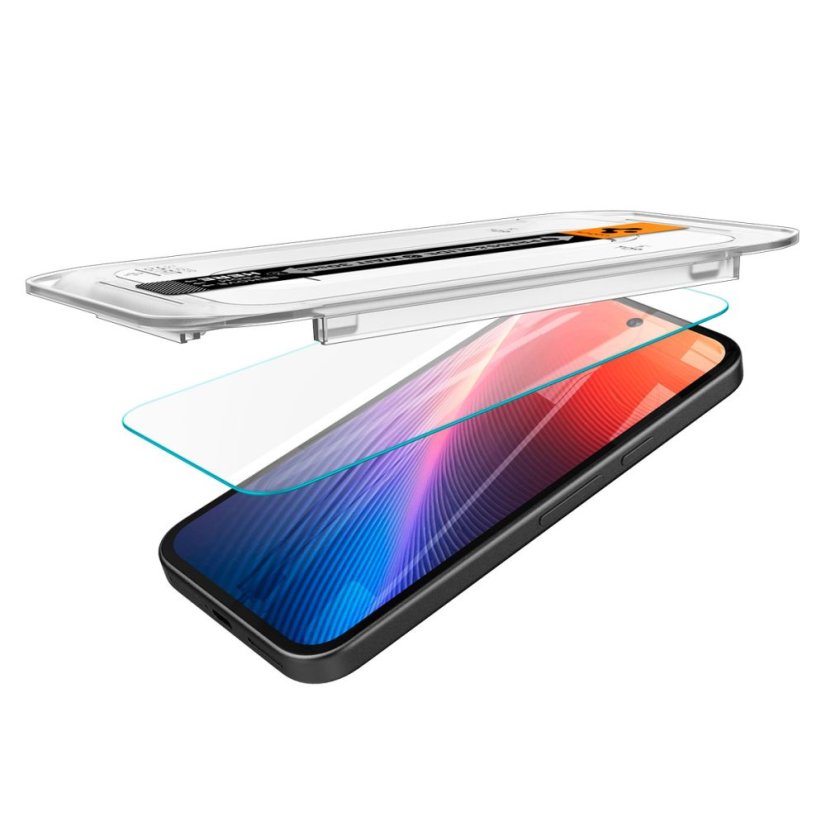 2ks v balení, set ochranných skiel Spigen Glas.Tr ”Ez Fit” 2-Pack Google Pixel 9A Clear