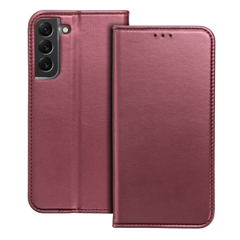 Kryt Smart Magneto Book Case Samsung Galaxy A25 5G Burgundy