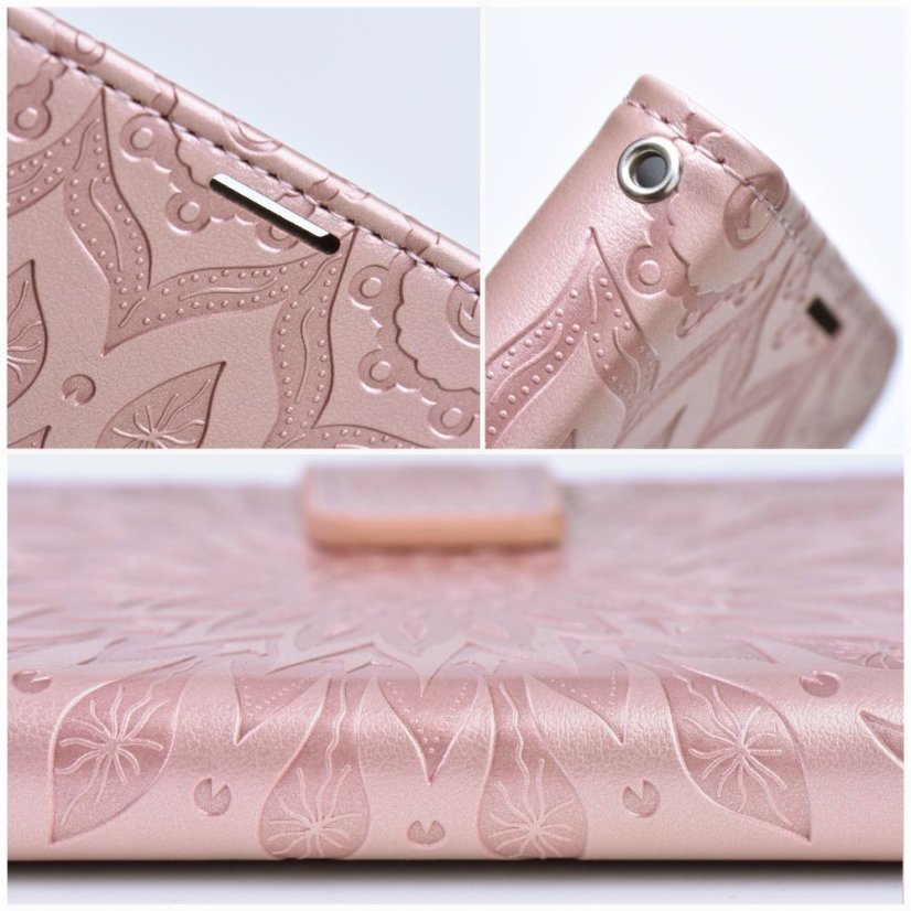 Tok MEZZO Book Case Xiaomi Redmi Note 11 / 11S Mandala Rose Gold