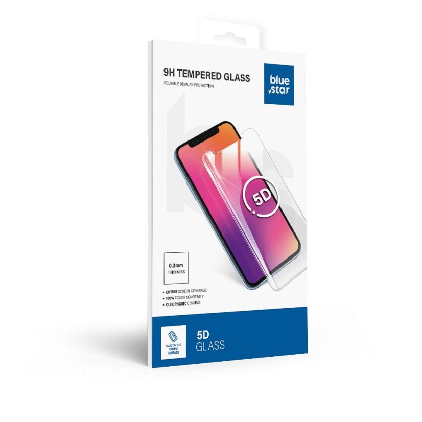 Ochranné tvrdené sklo to Motorola Edge 50 Fusion Blue Star 5D Black