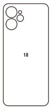 Hydrogel - zadná ochranná fólia - Realme 10 5G
