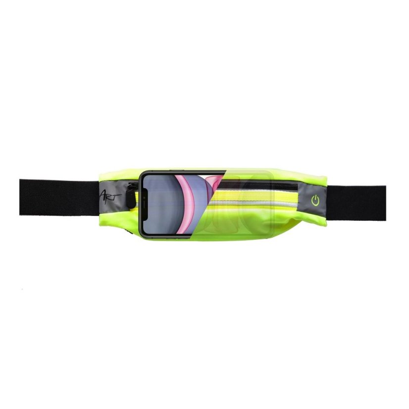 Tok Art Sport Belt With Case And Light Aps-01G Green