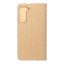 Kryt Luna Book Gold Samsung Galaxy S22 Plus Gold