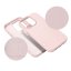 Kryt Leather Mag Cover Case iPhone 15 Sand Pink