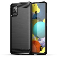 Kryt Carbon Case Samsung Galaxy A51 5G Black Kryt Carbon Case Samsung Galaxy A51 5G Black