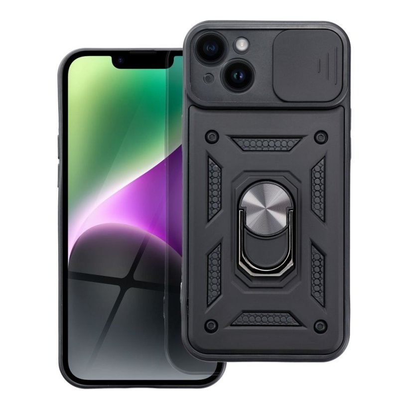 Kryt Slide Armor Case iPhone 14 Plus Black