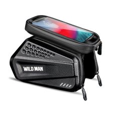 Kryt Držiak na bicykel Wildman Traveling Bag Bike Frame With Zipper 1,2L (4"-7") Es6 Black Kryt Držiak na bicykel Wildman Traveling Bag Bike Frame With Zipper 1,2L (4"-7") Es6 Black
