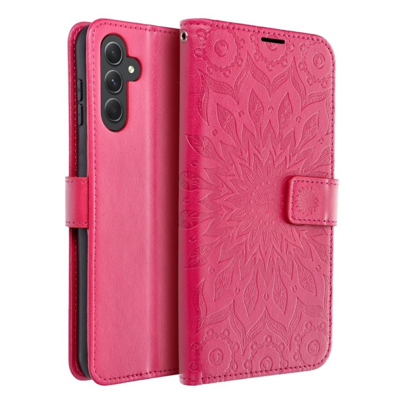 Kryt Mezzo Book Case Samsung Galaxy A14 4G / A14 5G  Mandala Magenta