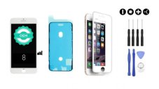 MULTIPACK - Fehér LCD iPhone 8 + LCD ragasztó + 3D védőüveg + szerszámkészlet
