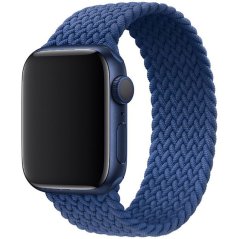 Remienok pre Apple Watch (42/44/45mm) Elastic Nylon, veľkosť 135-150mm - Atlantic Blue