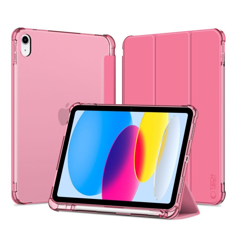 Kryt Tech-Protect SC Pen Hybrid iPad 10.9” 10 / 2022 / 11” 11 / 2025 Crystal Magenta