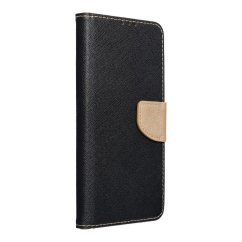 Kryt Fancy Book Case Samsung Galaxy A22 5G Black / Gold