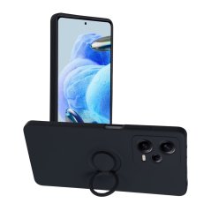 Kryt Silicone Ring Case Xiaomi Redmi Note 12 Pro 5G Black
