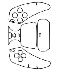 Hydrogel - ochranná fólia - Sony PlayStation 5 - Joystick 2 Hydrogel - ochranná fólia - Sony PlayStation 5 - Joystick 2