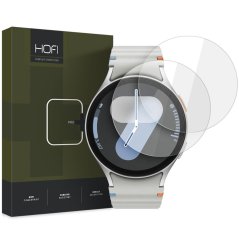 2ks v balení, set ochranných skiel Hofi Glass Pro+ 2-Pack Samsung Galaxy Watch 4 / 5 / 6 / 7 (44 mm) Clear 2ks v balení, set ochranných skiel Hofi Glass Pro+ 2-Pack Samsung Galaxy Watch 4 / 5 / 6 / 7 (44 mm) Clear