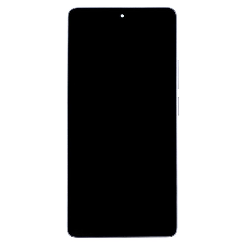 Kijelző kerettel Xiaomi Redmi Note 14S Purple (Service Pack - eredeti pótalkatrész)