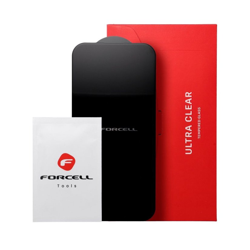 Ochranné tvrdené sklo Ochranné tvrdené sklo to Xiaomi Redmi 15C 4G / 15C 5G Forcell Ultra Clear Glass Black