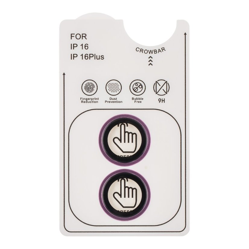 OBAL:ME Ochrana čočiek pre Apple iPhone 16/16 Plus Pink