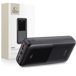 Powerbanka Tech-Protect Pb02 Power Bank 20000Mah 22.5W Black