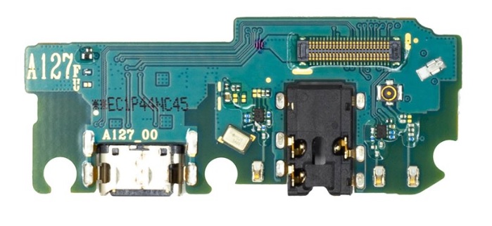 Samsung Galaxy A12 A125F/M12 M127F - Töltőhajó PCB lapkával és csatlakozóval