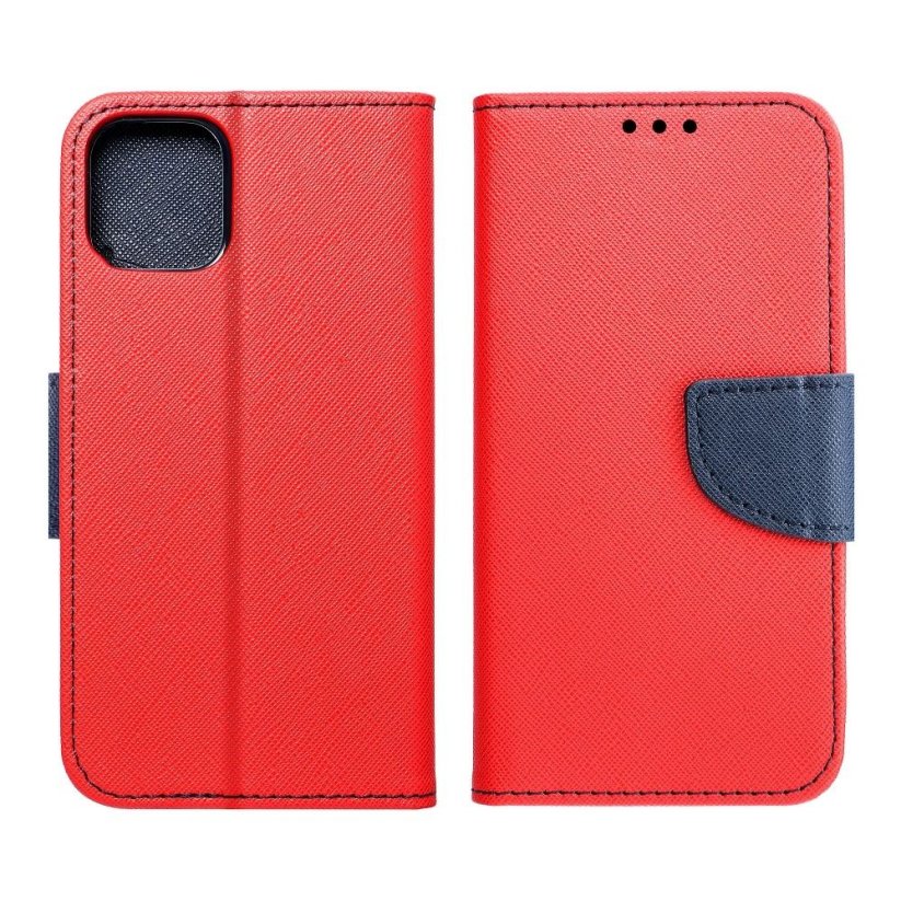 Kryt Fancy Book Samsung Galaxy S22 Ultra Red / Navy