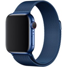 Remienok Loop Milanese Apple Watch 42/44/45mm Blue