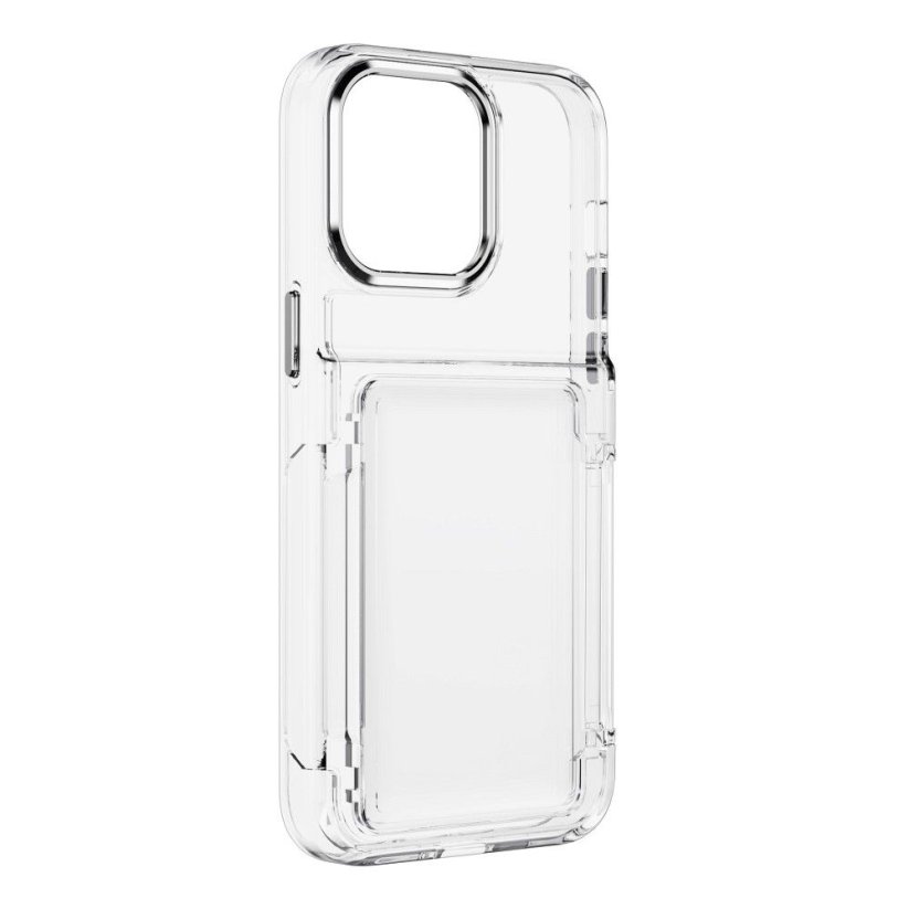 Kryt Forcell F-Protect Crystal Pocket Case iPhone 15 Pro Priesvitný