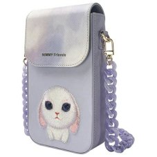 Tok Nimmy Set 3v1 Phone Bag + Wallet + Gps Cover Big Eyed Pet 2.0 Rabbit Purple