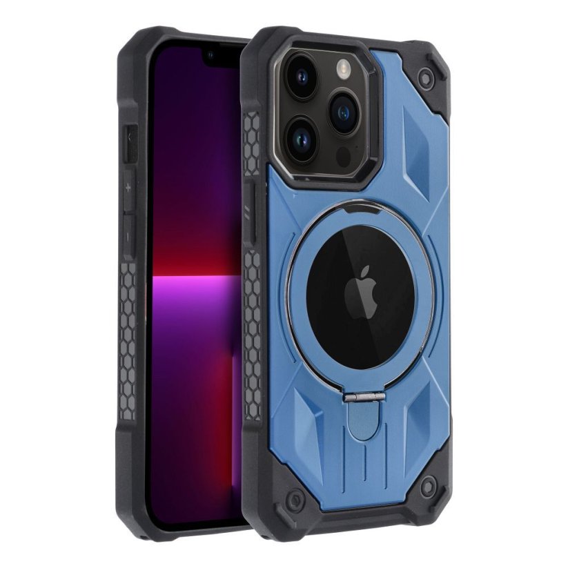 Kryt Armor Mag Cover Case s MagSafe iPhone 13 Pro Blue