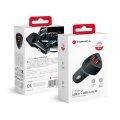 Tok Nabíjačka auta Car Charger Forcell F-Energy Carbon 2 X USB A Qc3.0 3A 36W Cc50-2A Black