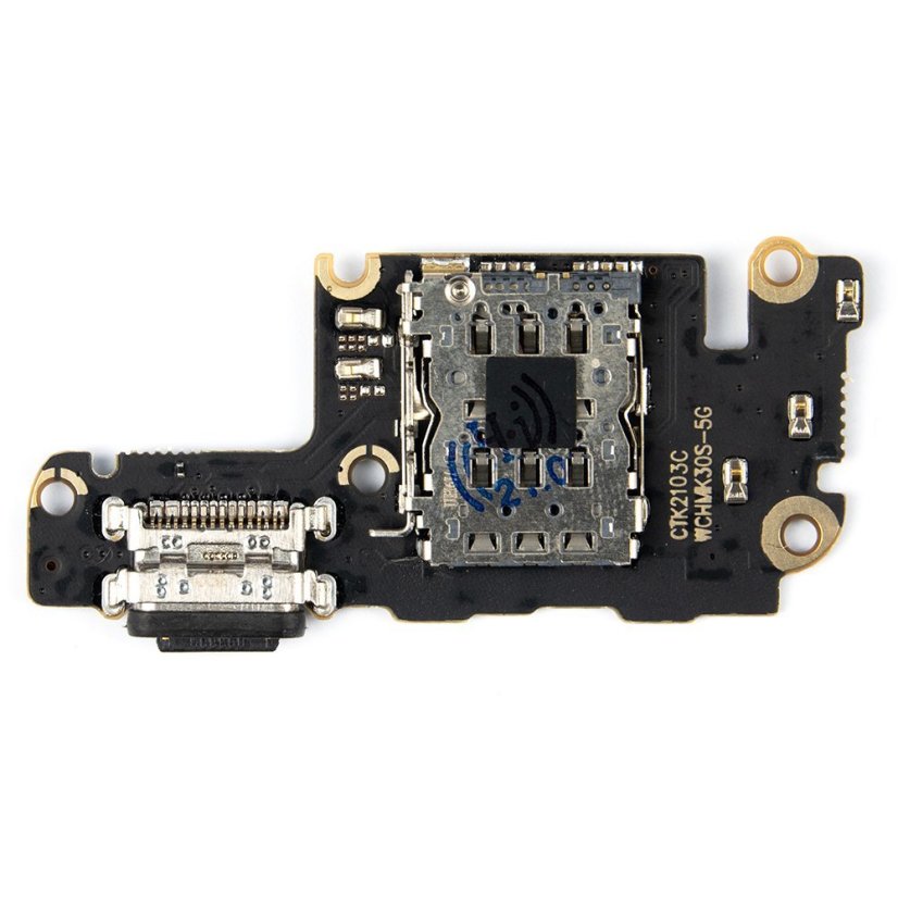 Xiaomi Mi 10T 5G, 10T Pro 5G - Töltőhajó PCB lapkával és csatlakozóval