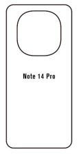 engaroGuard Hydrogel - zadní ochranná fólie - Xiaomi Redmi Note 14 Pro 4G