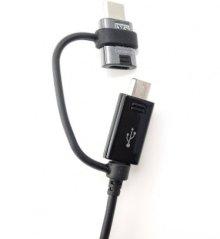EP-DG950DBE Samsung Combo microUSB dátový kábel s redukciou USB-C 1.4m Black (Bulk balenie) EP-DG950DBE Samsung Combo microUSB dátový kábel s redukciou USB-C 1.4m Black (Bulk balenie)