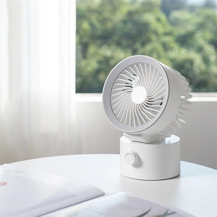 Desk Fan Lld-F87R White