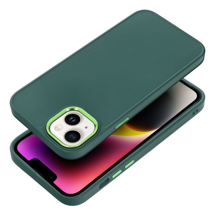 Kryt Frame Case iPhone 14 Plus Green