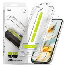 2 darabos csomag, Ringke Easy Slide 2-Pack edzett védőüveg Google Pixel 9A átlátszó