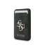 Guess 4G Metal Logo MagSafe Cardslot Peněženka se Stojanem Black