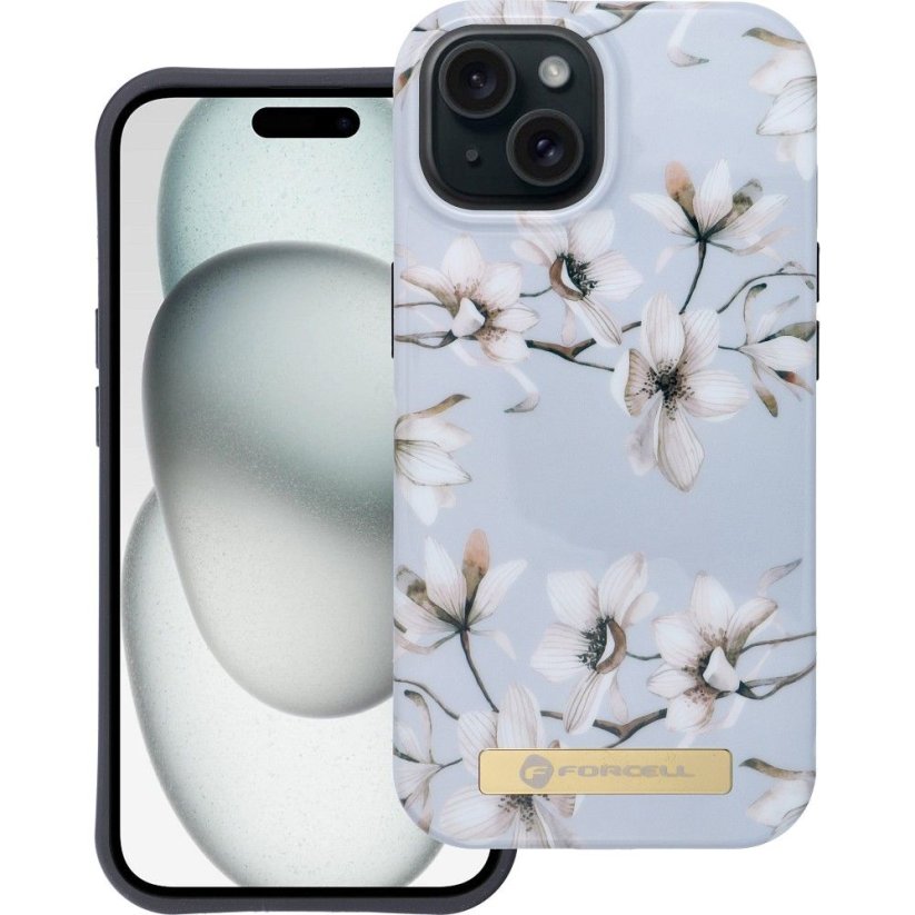 Kryt Forcell F-Protect Mirage Case s MagSafe iPhone 15 Spring Flowers