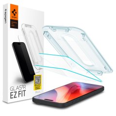 Ochranné tvrdené sklo Spigen Glas.Tr ”Ez Fit” 2-Pack iPhone 15 / 16 Clear