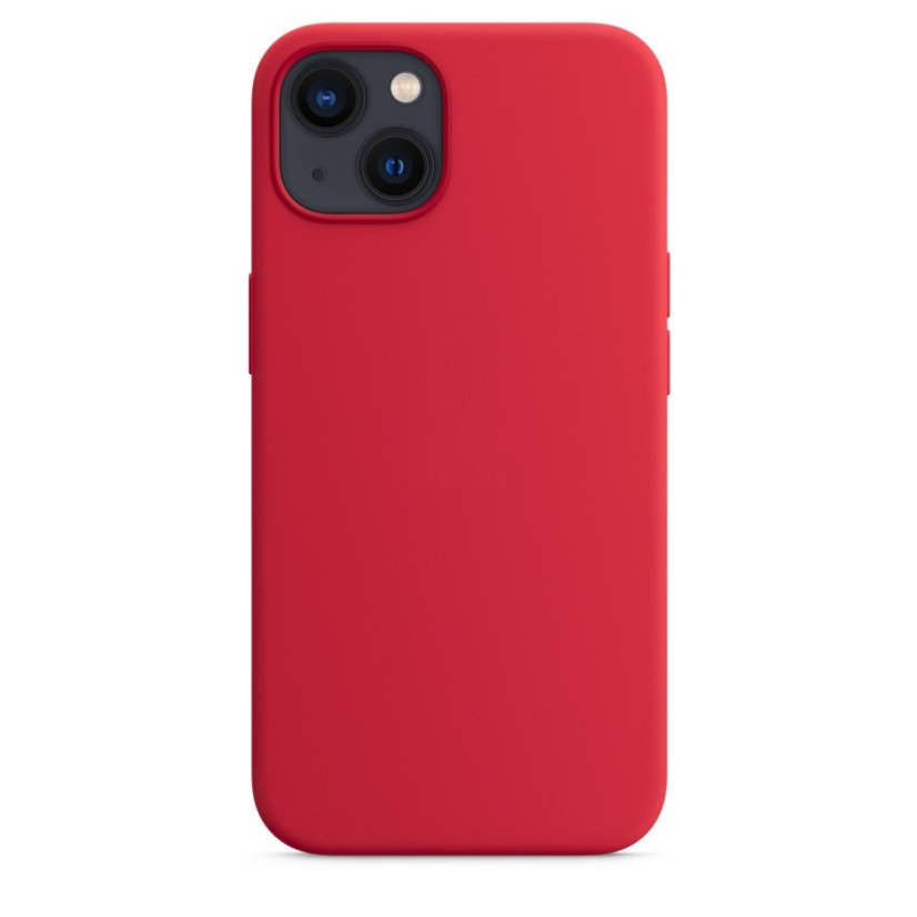iPhone 13 mini Silicone Case s MagSafe - (PRODUCT)RED™ design (červený)