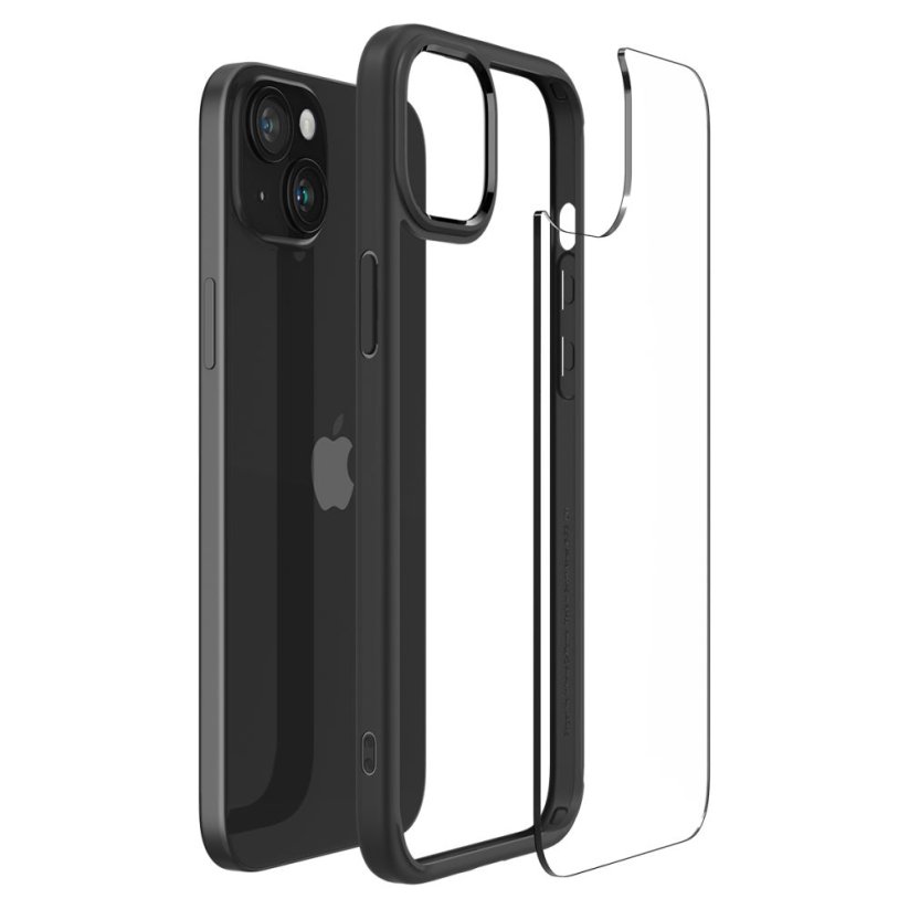 Kryt Spigen Ultra Hybrid iPhone 15 Matte Black