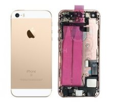 iPhone SE - Zadný kryt - champagne gold / zlatá s predinštalovanými dielmi iPhone SE - Zadný kryt - champagne gold / zlatá s predinštalovanými dielmi
