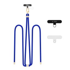 Tech-Protect C7S kötél keresztóraszíj Cobalt Blue/Gold