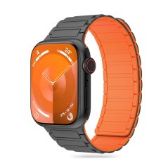 Remienok Tech-Protect Iconband Magnetic Apple Watch 4 / 5 / 6 / 7 / 8 / 9 / SE / Ultra 1 / 2 (42 / 44 / 45 / 49 mm) Titanium/Orange Remienok Tech-Protect Iconband Magnetic Apple Watch 4 / 5 / 6 / 7 / 8 / 9 / SE / Ultra 1 / 2 (42 / 44 / 45 / 49 mm) Titanium/Orange