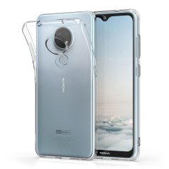 Transparentný silikónový kryt s hrúbkou 0,5mm - Nokia 6.2 / 7.2 priesvitný Transparentný silikónový kryt s hrúbkou 0,5mm - Nokia 6.2 / 7.2 priesvitný