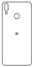 Hydrogel - zadná ochranná fólia - Huawei Honor 8C