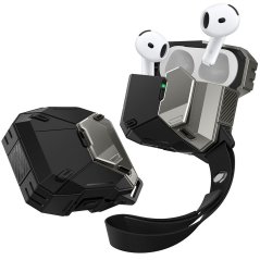 Kryt Supcase Matrix Apple Airpods 4 Black Kryt Supcase Matrix Apple Airpods 4 Black